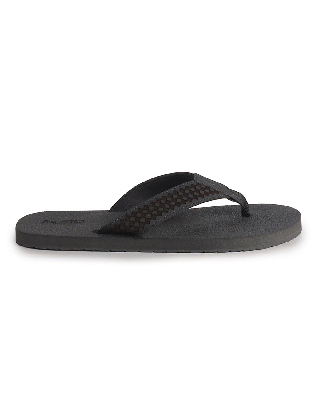 Men Grey Extra Soft Footbed Flip Flops for All Day Comfort|Ortho Lightweight EVA Sandals|Anti-Skid Sole Slippers for Casual, Summer, Travel, Rainy Season, Indoor Home Use