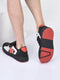 men black colorblocked mid top breathable lace-up sneaker shoes|memory cushion casual shoes|chunky streetwear fashion sneakers