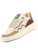 Men Beige Low Top Lightweight Classic Lace-Up Sneaker Shoes|Low Ankle Casual Shoes|All Day Comfortable Sneakers