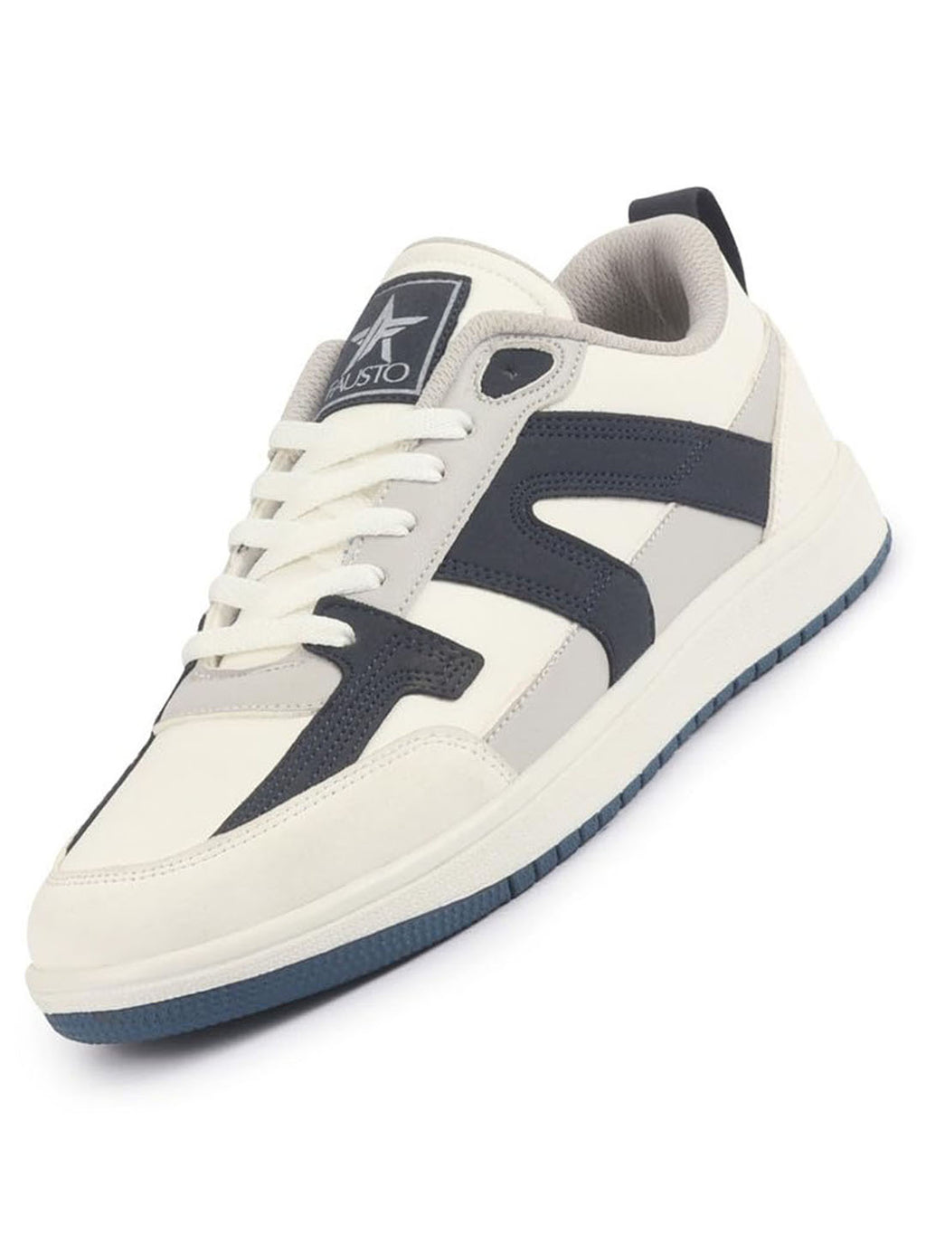 men colorblocked lace-up sneakers classic casual shoe soft cushioned insole low top sneaker shoes