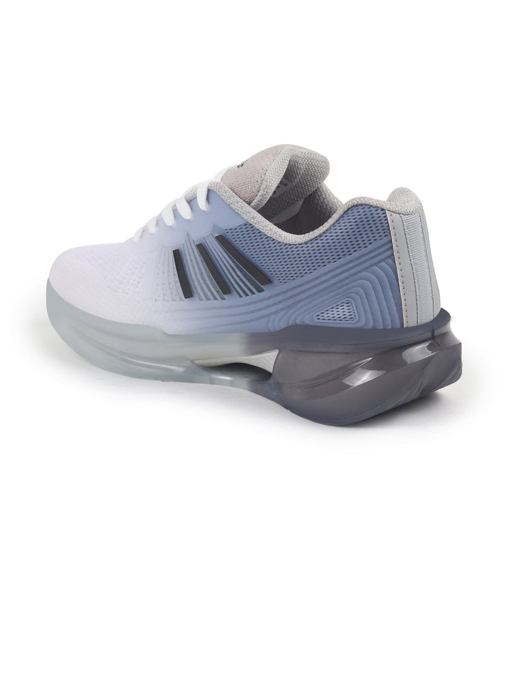 Shop FAUSTO Men Grey Breathable Sport Shoes|KPU Upper And Anti-Skid Bounce Back Phylon Sole|Athleisure Running Shoes|Lace Up Walking Shoes|Gym Shoes Online.