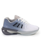 Shop FAUSTO Men Grey Breathable Sport Shoes|KPU Upper And Anti-Skid Bounce Back Phylon Sole|Athleisure Running Shoes|Lace Up Walking Shoes|Gym Shoes Online.