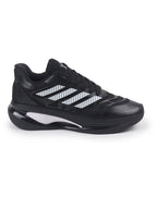 Shop FAUSTO Men Black Breathable Sport Shoes|Memory Cushion And Anti-Skid Bounce Back Phylon Sole|Athleisure Running Shoes|Lace Up Walking Shoes|Gym Shoes Online.