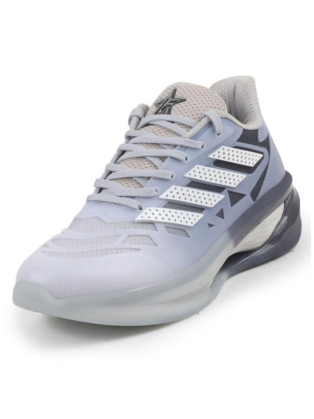 fausto men grey breathable sport shoes
