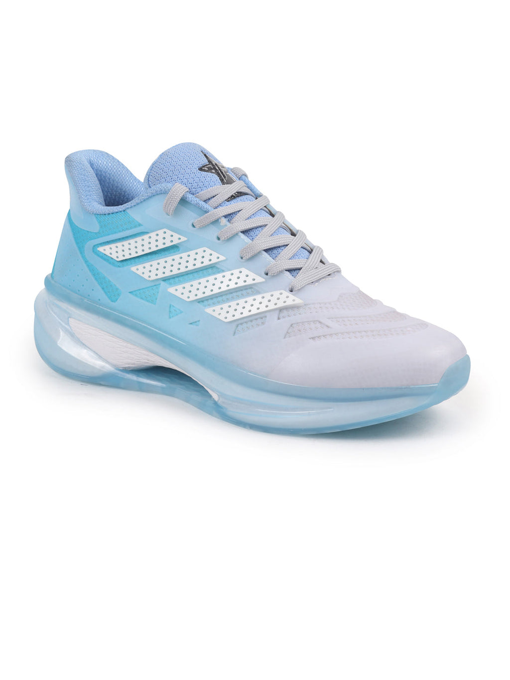Shop FAUSTO Men Sky Blue Breathable Sport Shoes
