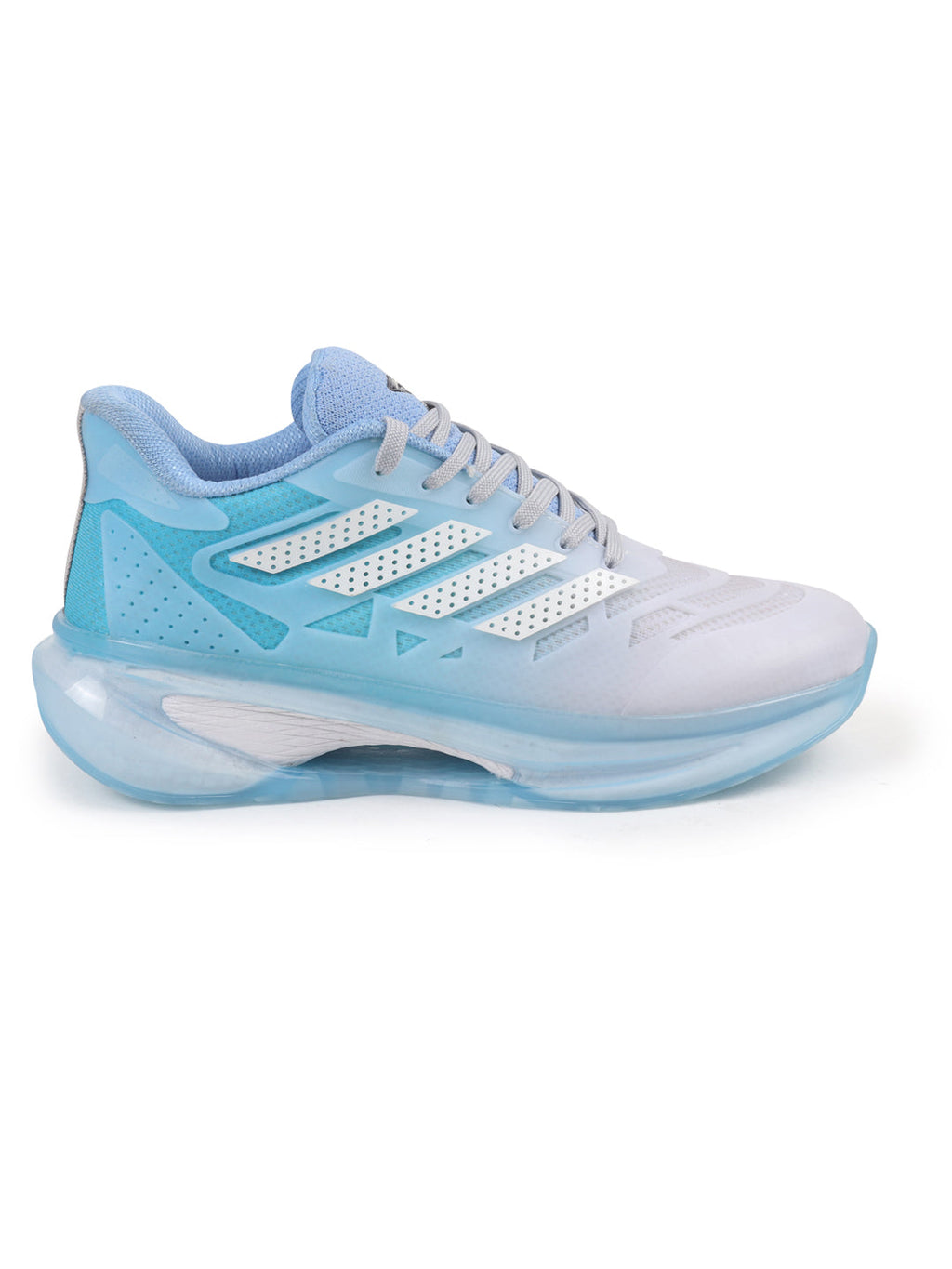 Shop FAUSTO Men Sky Blue Breathable Sport Shoes