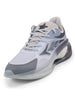 FAUSTO Men Grey Sports Running Sneakers|Memory Cushion And Anti-Skid Bounce Back Phylon Sole|All Day Comfortable Walking Shoes|Gym And Training Shoes