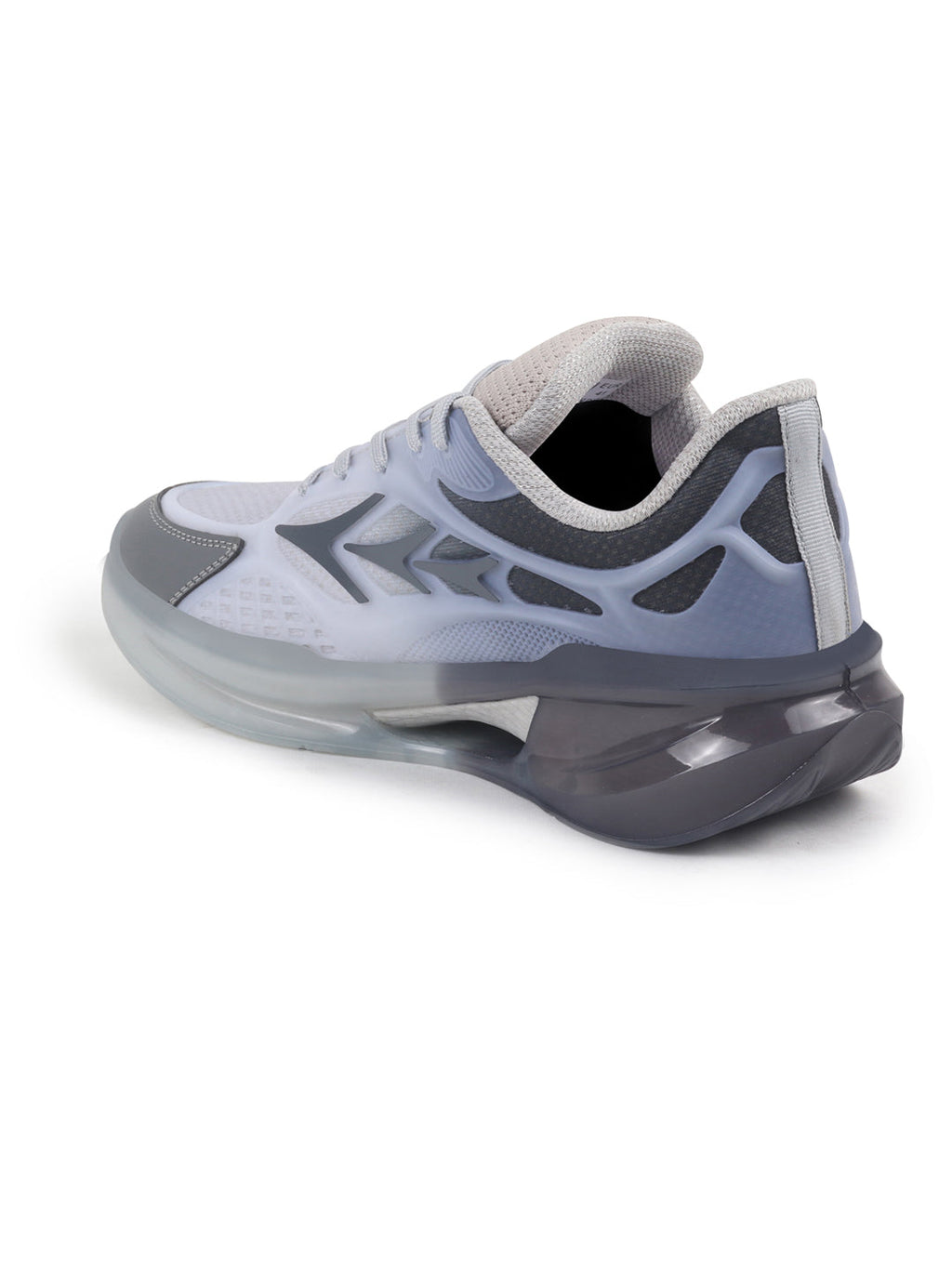 Shop FAUSTO Men Grey Sports Running Sneakers|Memory Cushion And Anti-Skid Bounce Back Phylon Sole|All Day Comfortable Walking Shoes|Gym And Training Shoes Online.