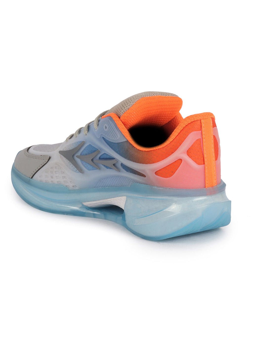 Shop FAUSTO Men Orange Sports Running Sneakers