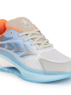Shop FAUSTO Men Orange Sports Running Sneakers