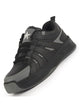 Men Grey/Black Colorblocked Lace Up Sneakers| Sports Running Shoes|Anti-Skid Phylon Sole|Lace-Up Athleisure Shoes|Walking Shoes