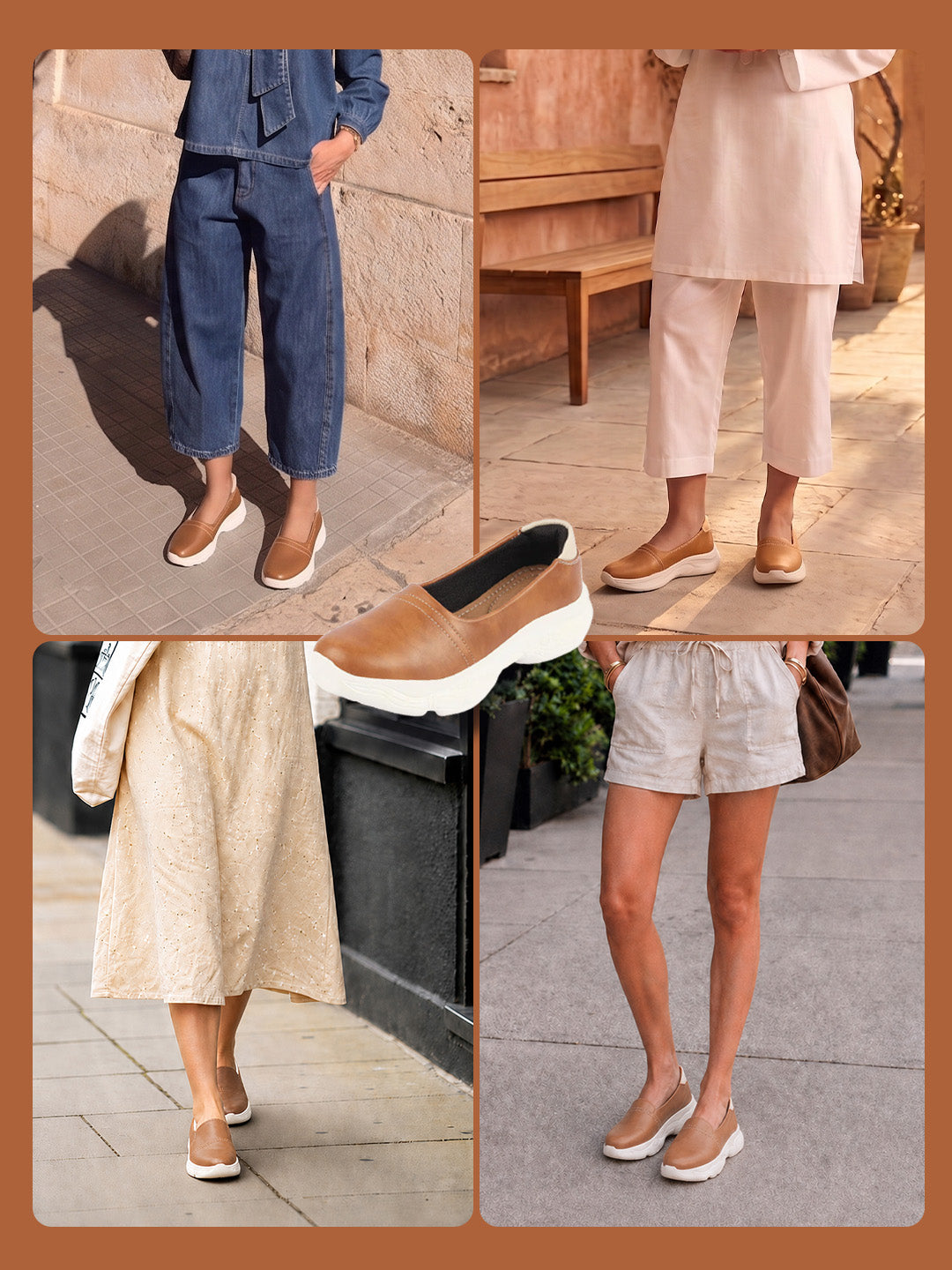 women slip on shoes