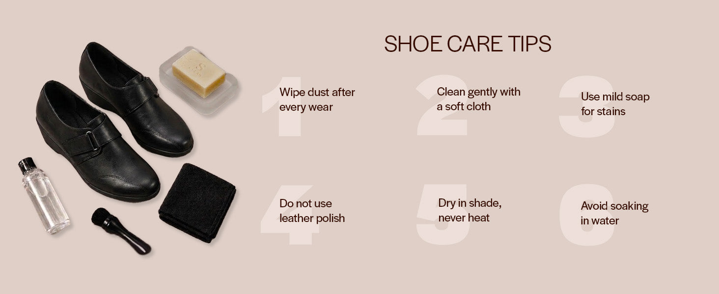 Women Cheeku Formal Office Hook and Loop Platform Heel Slip On Shoes