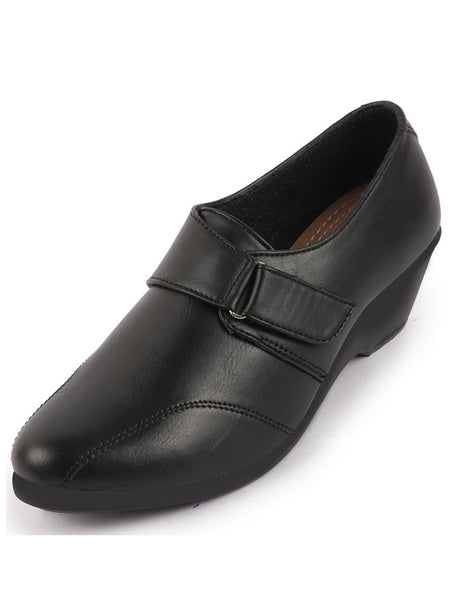 Buy Women Black Heel Slip On Shoes Online | Fausto Buy Women Black Heel Slip On Shoes Online | Fausto