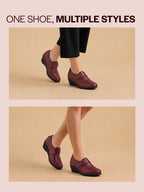 women slip on shoes