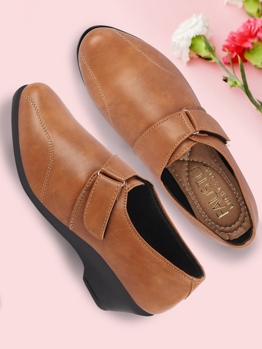 Shop Women White Outdoor Fashion Hook and Loop Platform Heel Wedges Online.