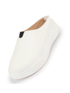 women white outdoor fashion comfort open back platform heel slip on casual shoes