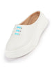 Women White Outdoor Fashion Comfort Lace Design Open Back Platform Heel Slip On Casual Shoes