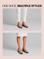 Shop Women Peach Formal Platform Wedge Heel Slip On Ballerina Shoes Online.