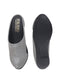 Women Grey Back Open Flatform Formal Slip On Mules Clogs Outings|All Day Comfort|Office Shoes