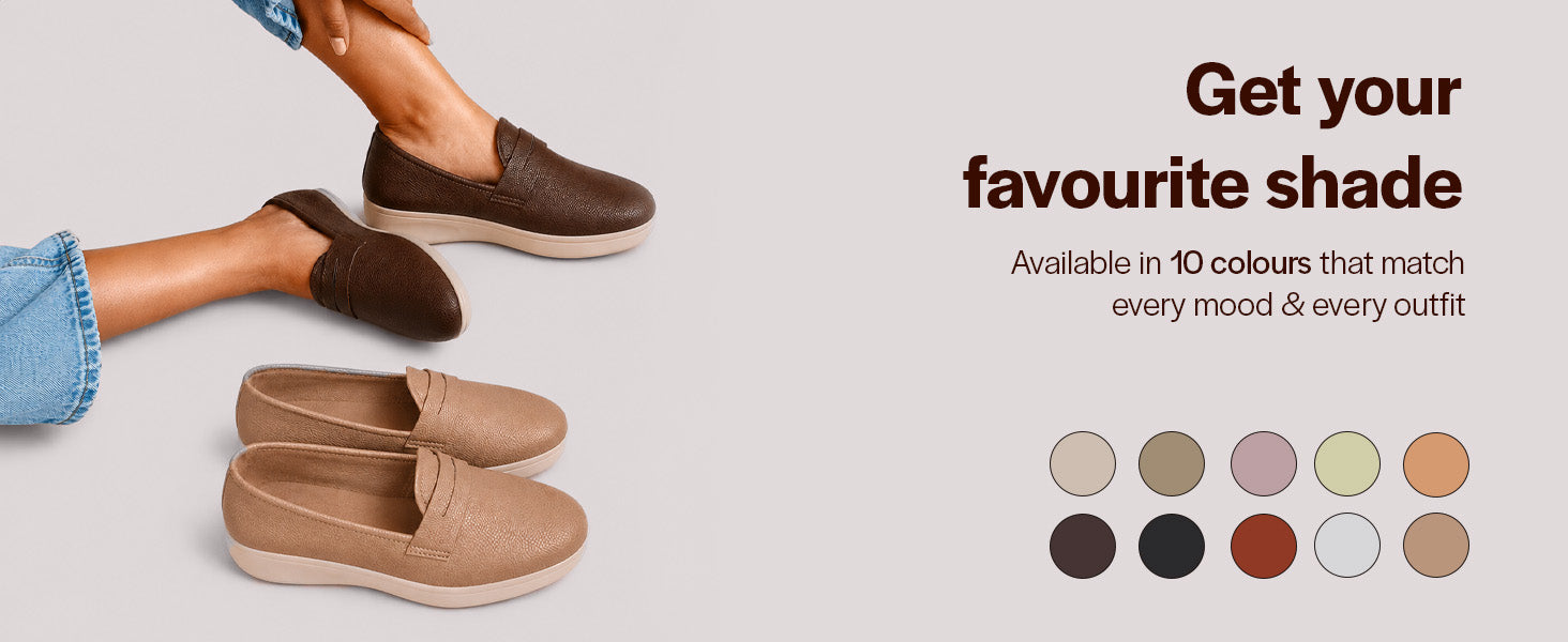 Women Cream Textured Slip On Casual Shoes Flatform Heel Height Enhancer|All Day Comfort|Daily Wear Shoes