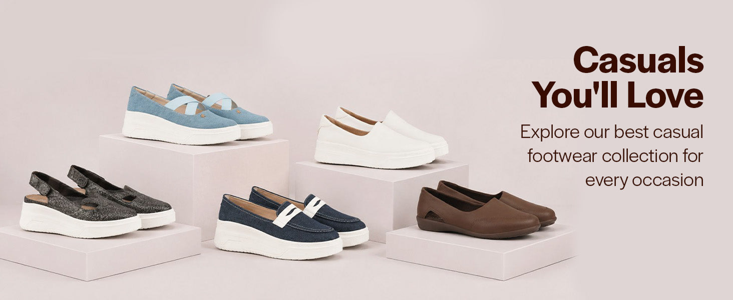 Women Cream Textured Slip On Casual Shoes Flatform Heel Height Enhancer|All Day Comfort|Daily Wear Shoes