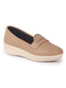 Women Cheeku Textured Slip On Casual Shoes Flatform Heel Height Enhancer|All Day Comfort|Daily Wear Shoes