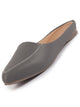Women Back Open Slip On Mules Work And Casual Wear Loafer Flats Memory Cushioned Insole