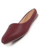 Women Back Open Slip On Mules Work And Casual Wear Loafer Flats Memory Cushioned Insole