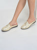 Women Party Wedge Mules Gilltery Shiny Backopen Loafers Travel Friendly Slip On Shoes Ethnic Sandals