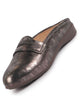 Women Party Wedge Mules Gilltery Shiny Backopen Loafers Travel Friendly Slip On Shoes Ethnic Sandals