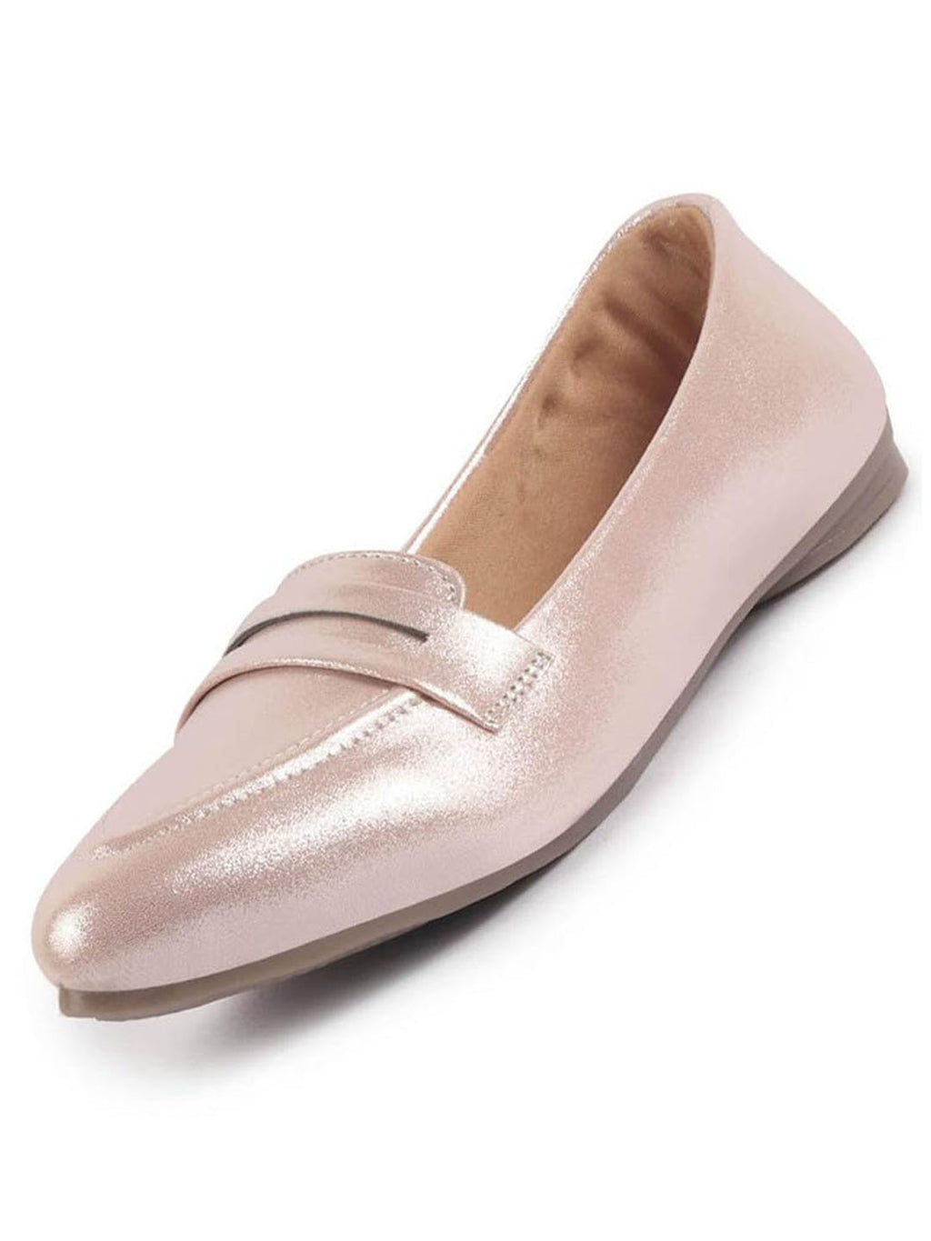 Women Party Ethnic Flat Loafers Glittery Embellished Slip On Ballerina Casual Moccasin Shoes