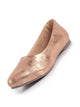 Women Comfortable Slip On Flat Ballerina Glittery Shiny Casual Ballet Driving Shoes Cushioned Insole