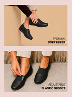 Shop Men Yellow Casual Back Open Canvas Stylish Slip On Shoes Online.