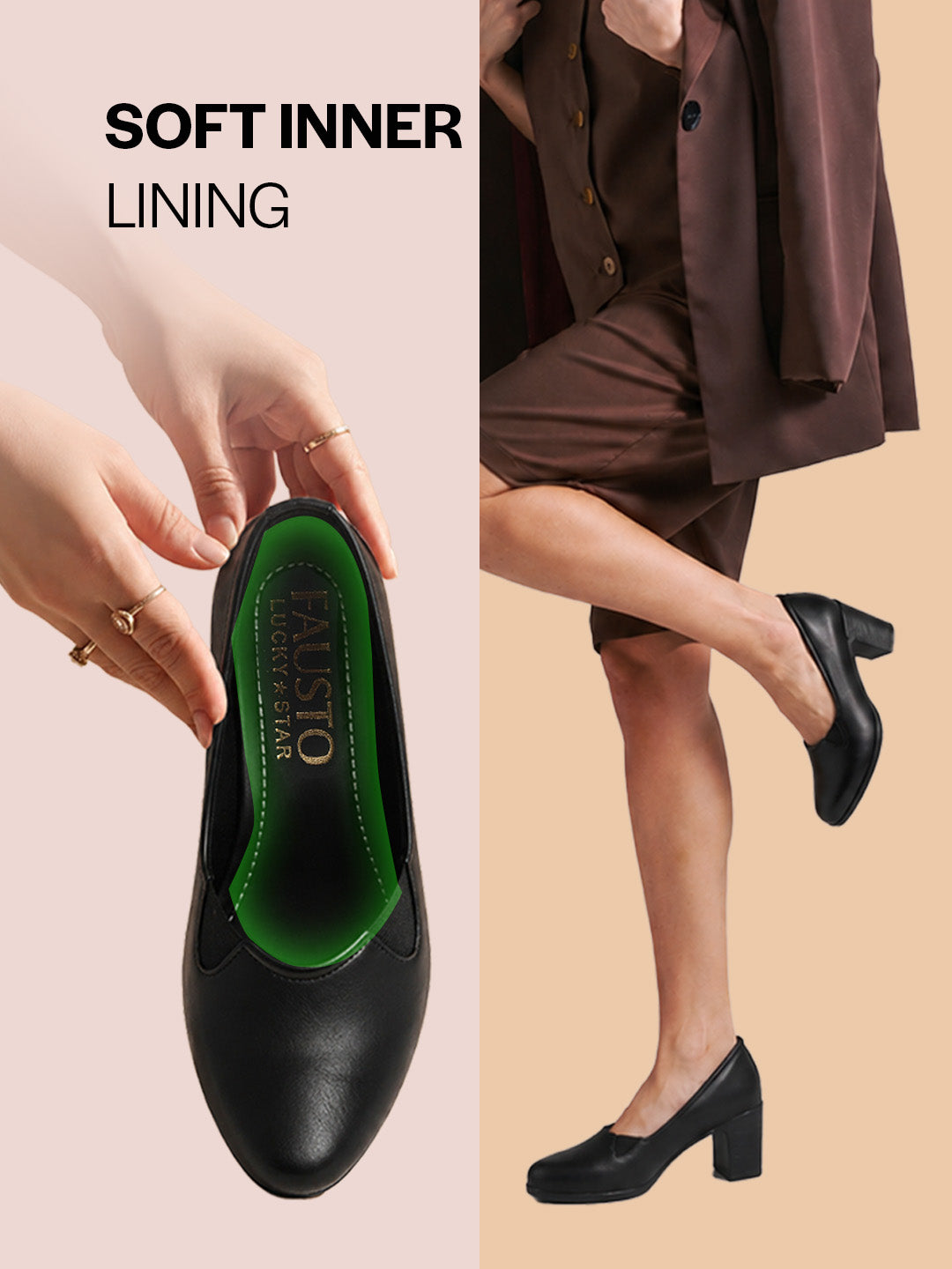 round toe ballerina flats
