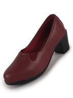 round toe ballerina flats