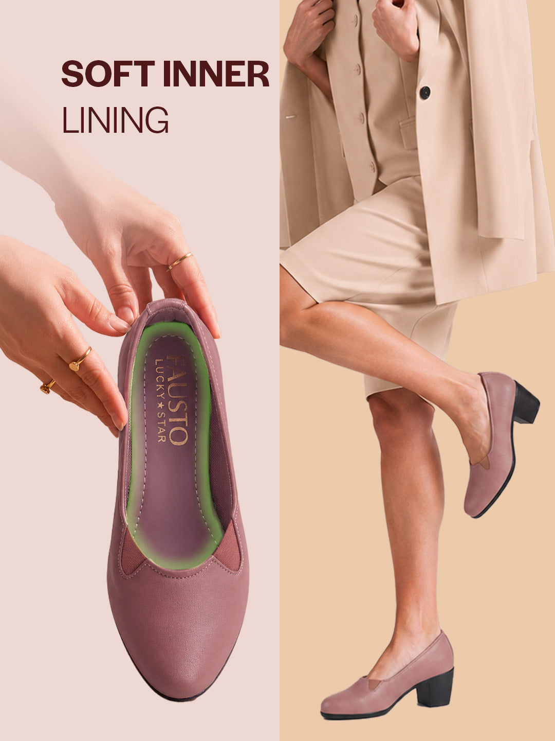 soft cushioned ballerina flats