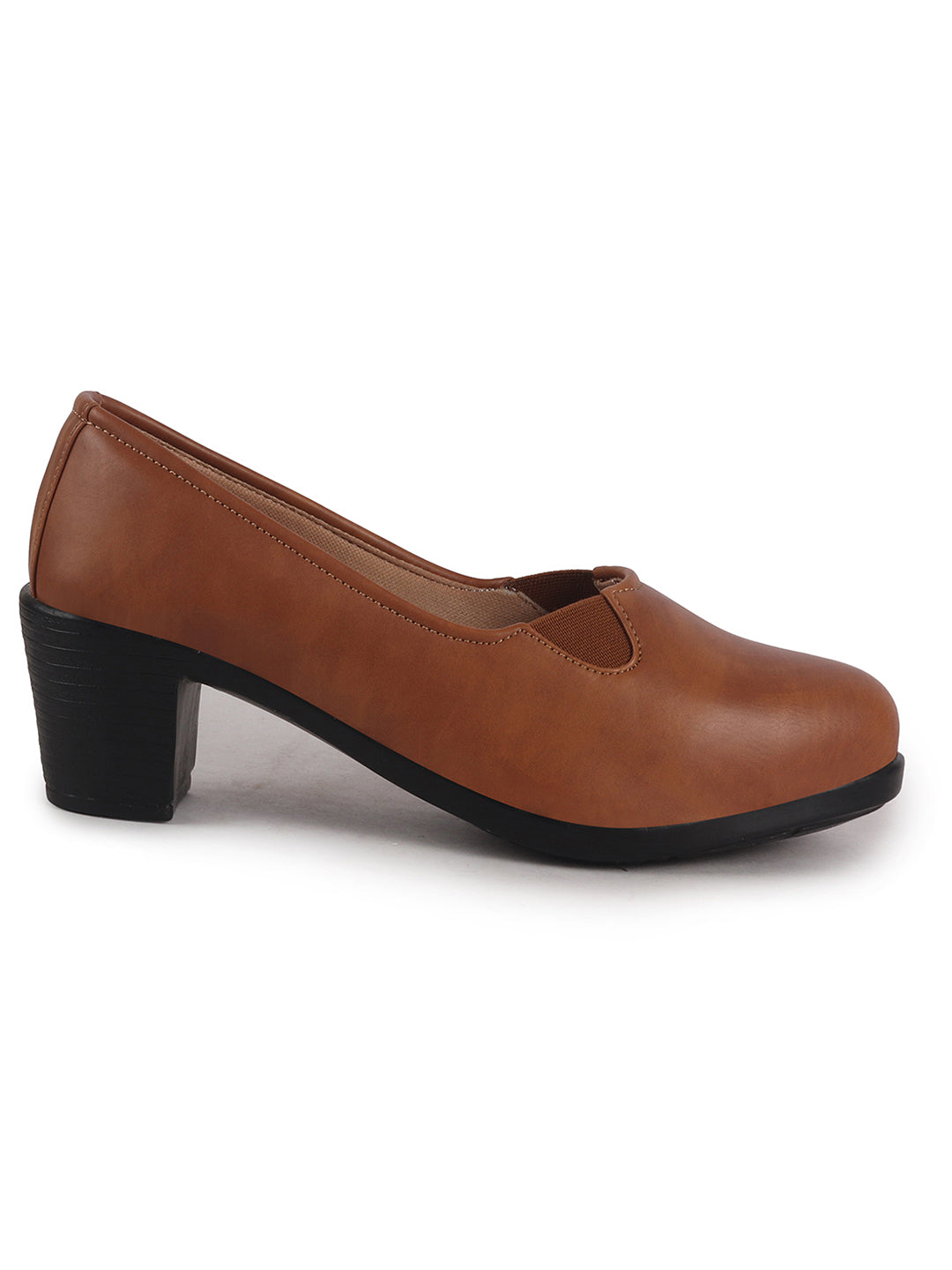 round toe ballerina flats