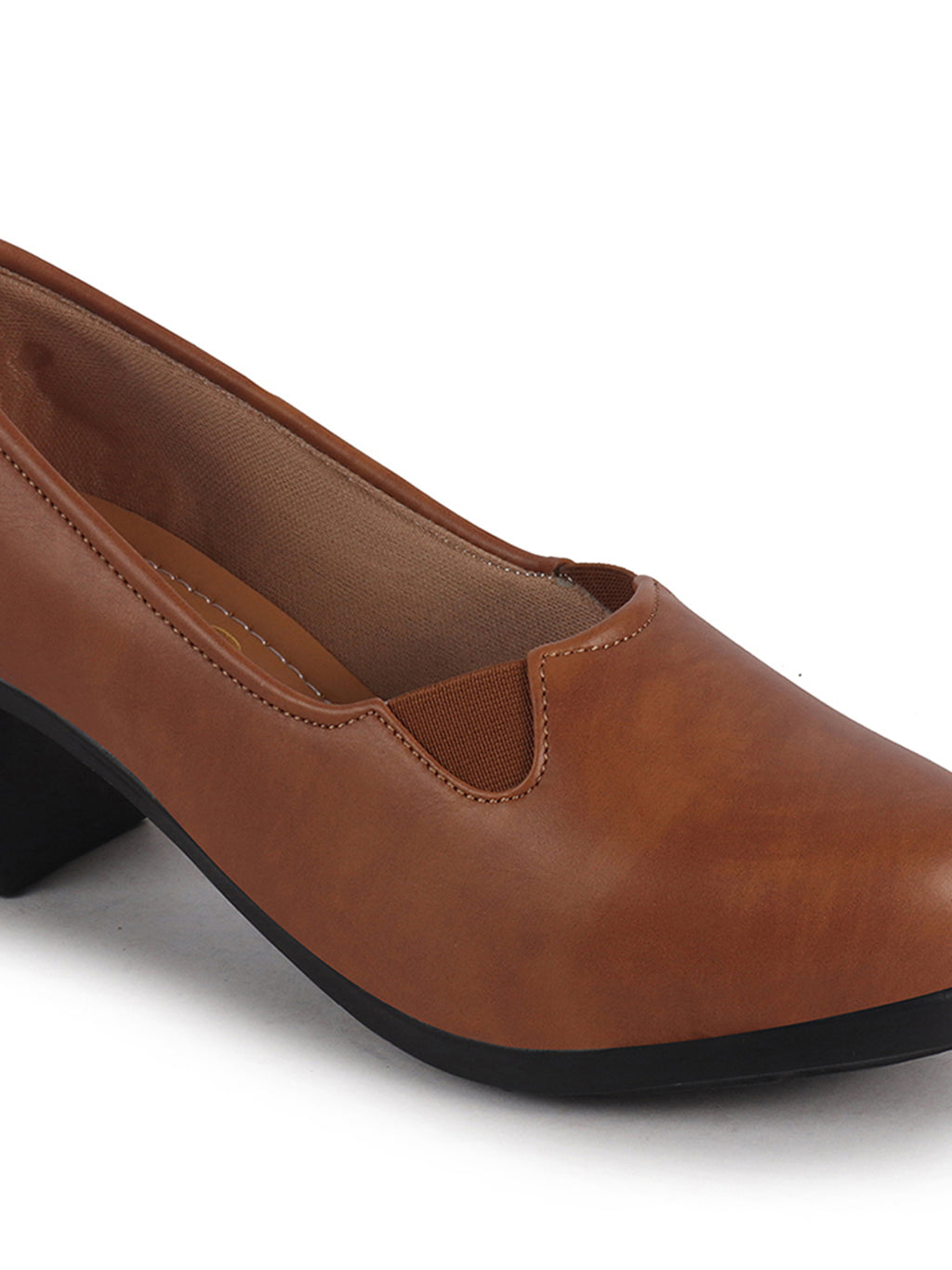 round toe ballerina flats