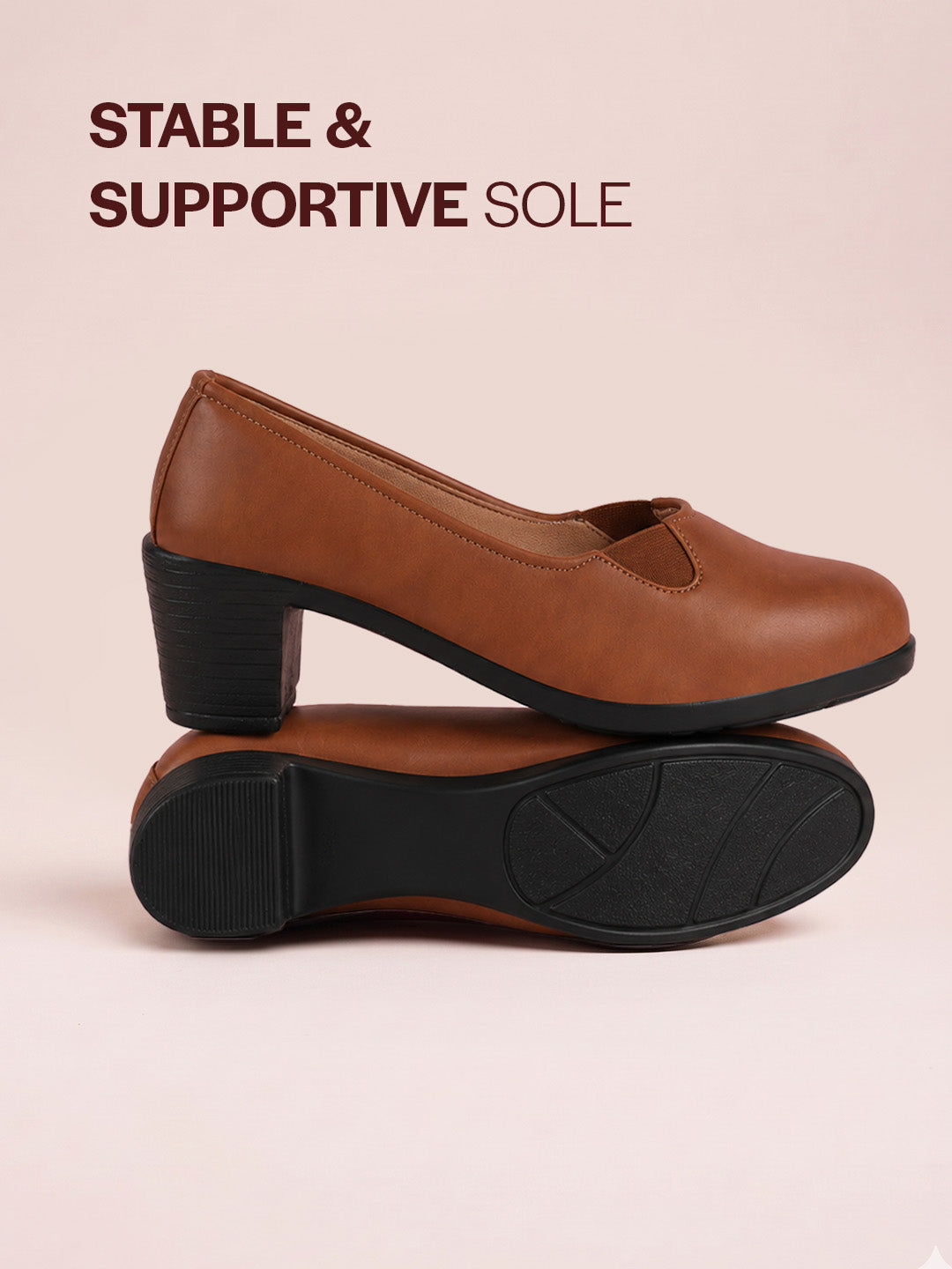 round toe ballerina flats