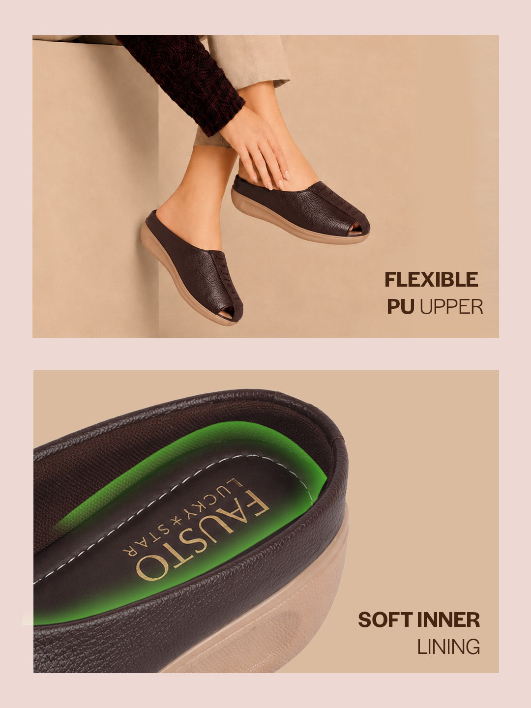 women hollow out casual slip ons