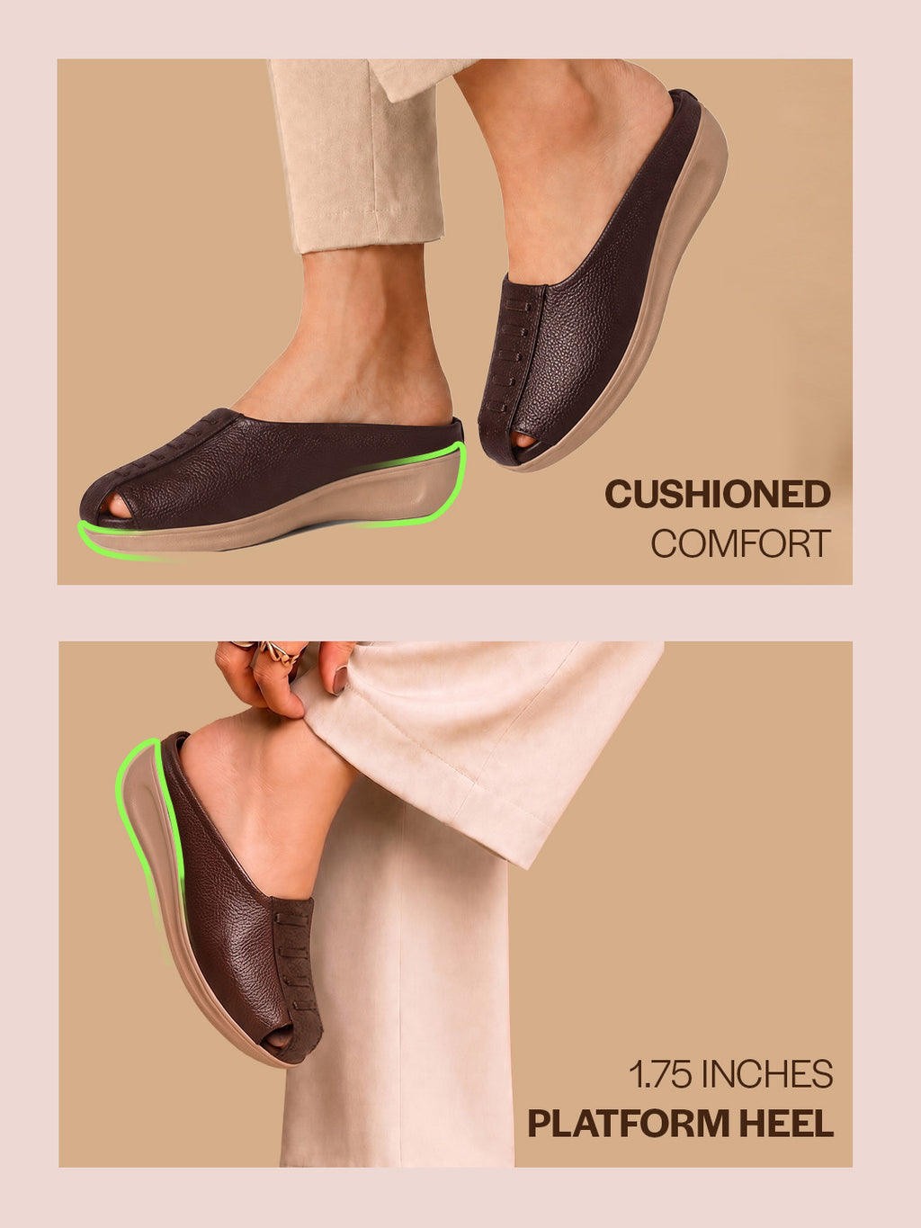 women hollow out casual slip ons