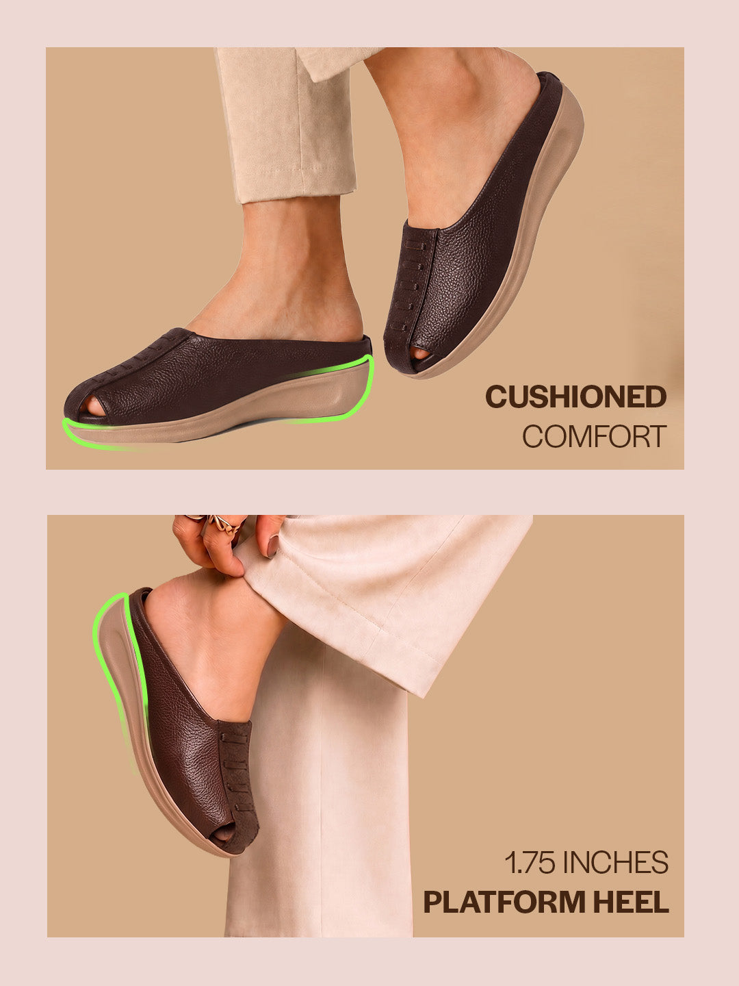 women hollow out casual slip ons