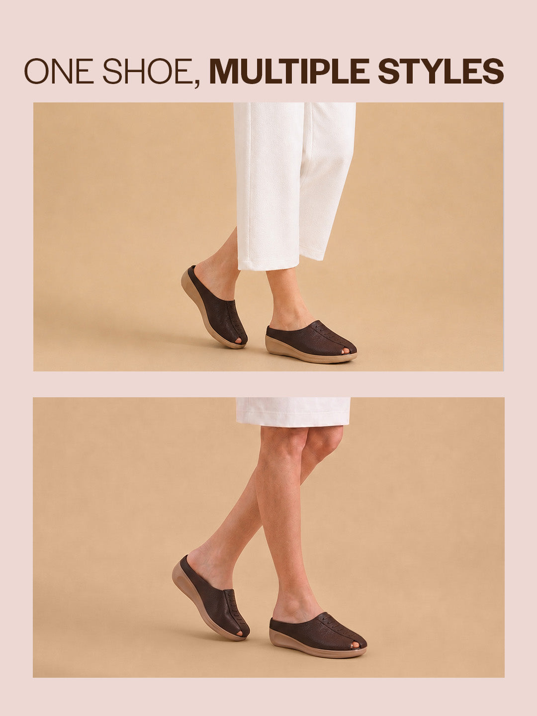 women hollow out casual slip ons