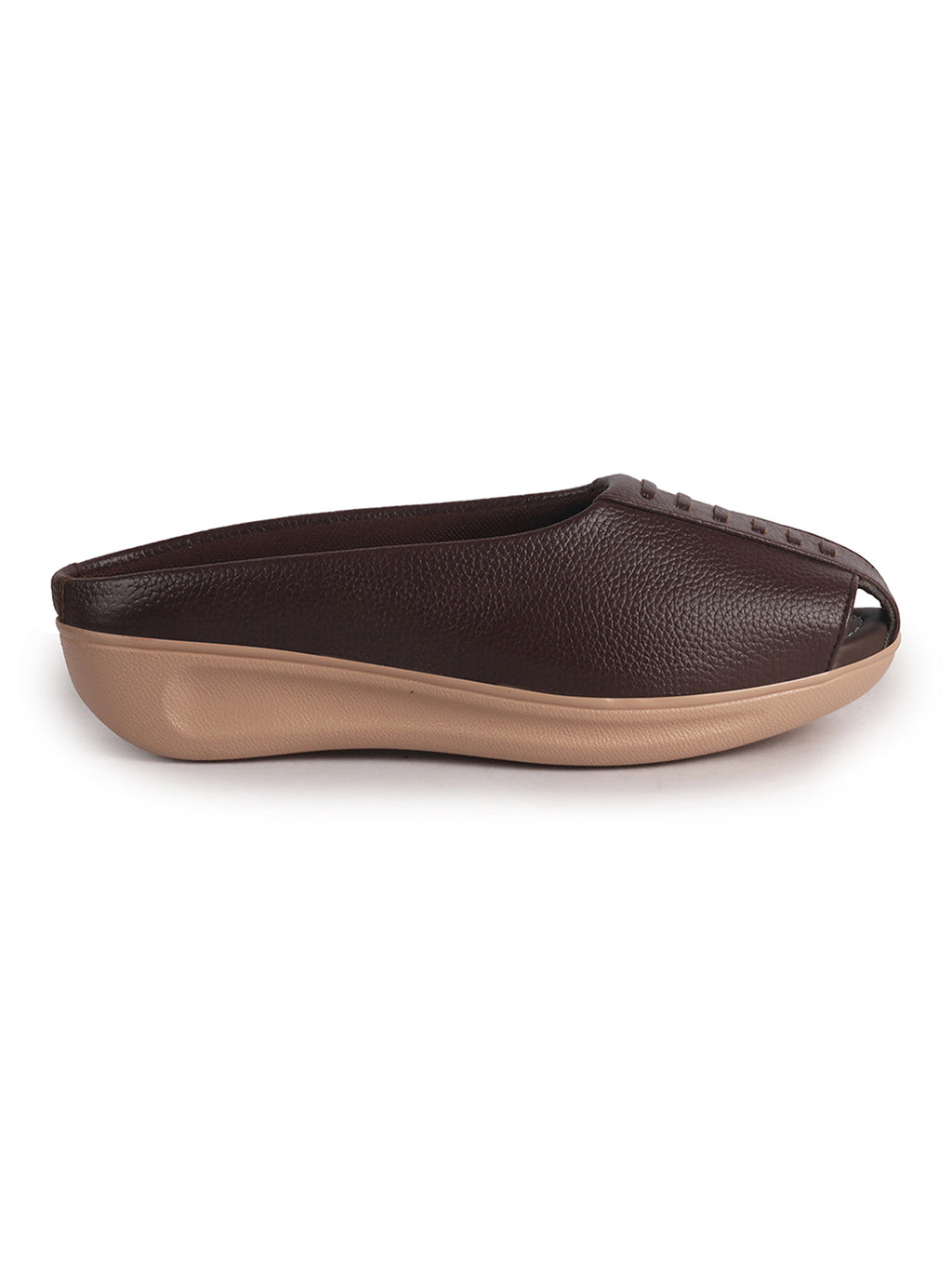 open toe slip on mules women