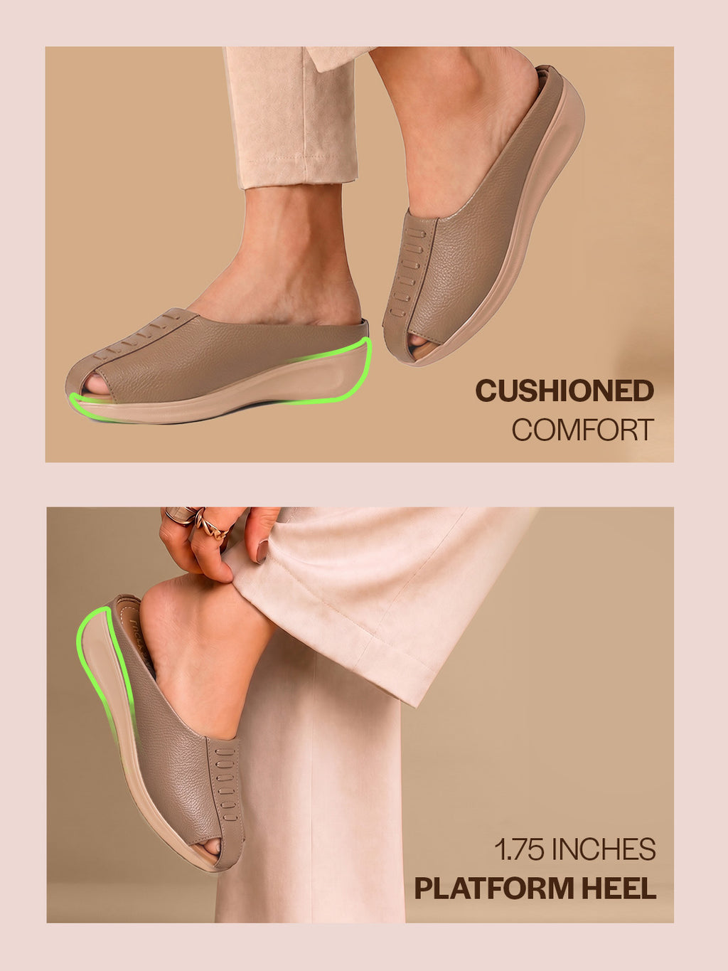cushion sole orthopedic slippers