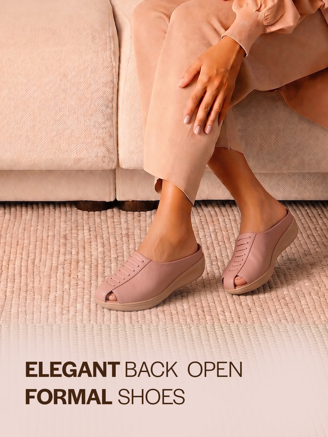 ergonomic support platform mules