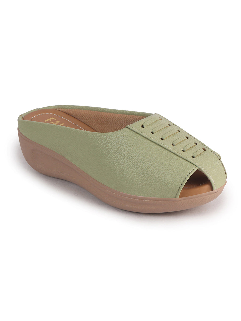 women hollow out casual slip ons