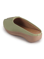 ergonomic support platform mules