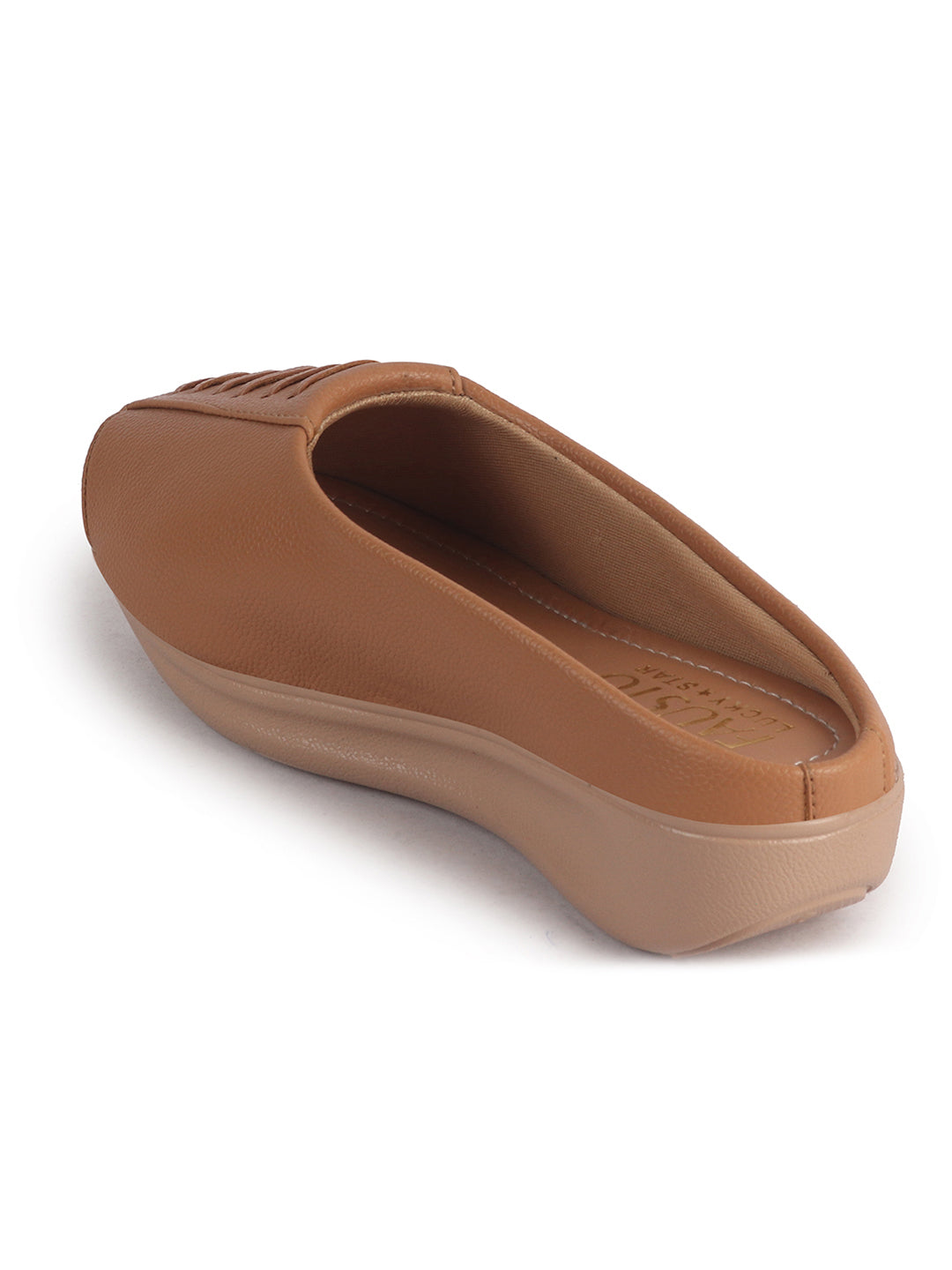 women peep toe wedge slides